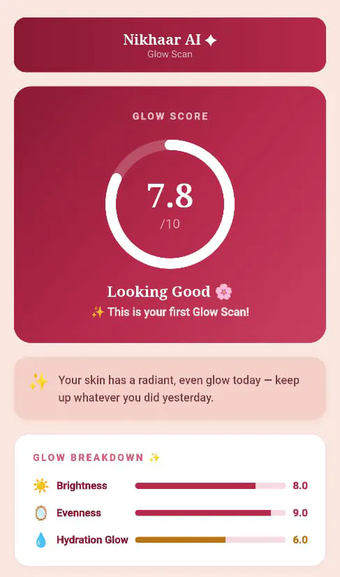 Nikhaar AI: Beauty Scanner gallery image