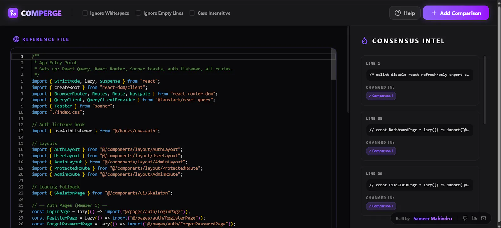 Comperge screenshot 2