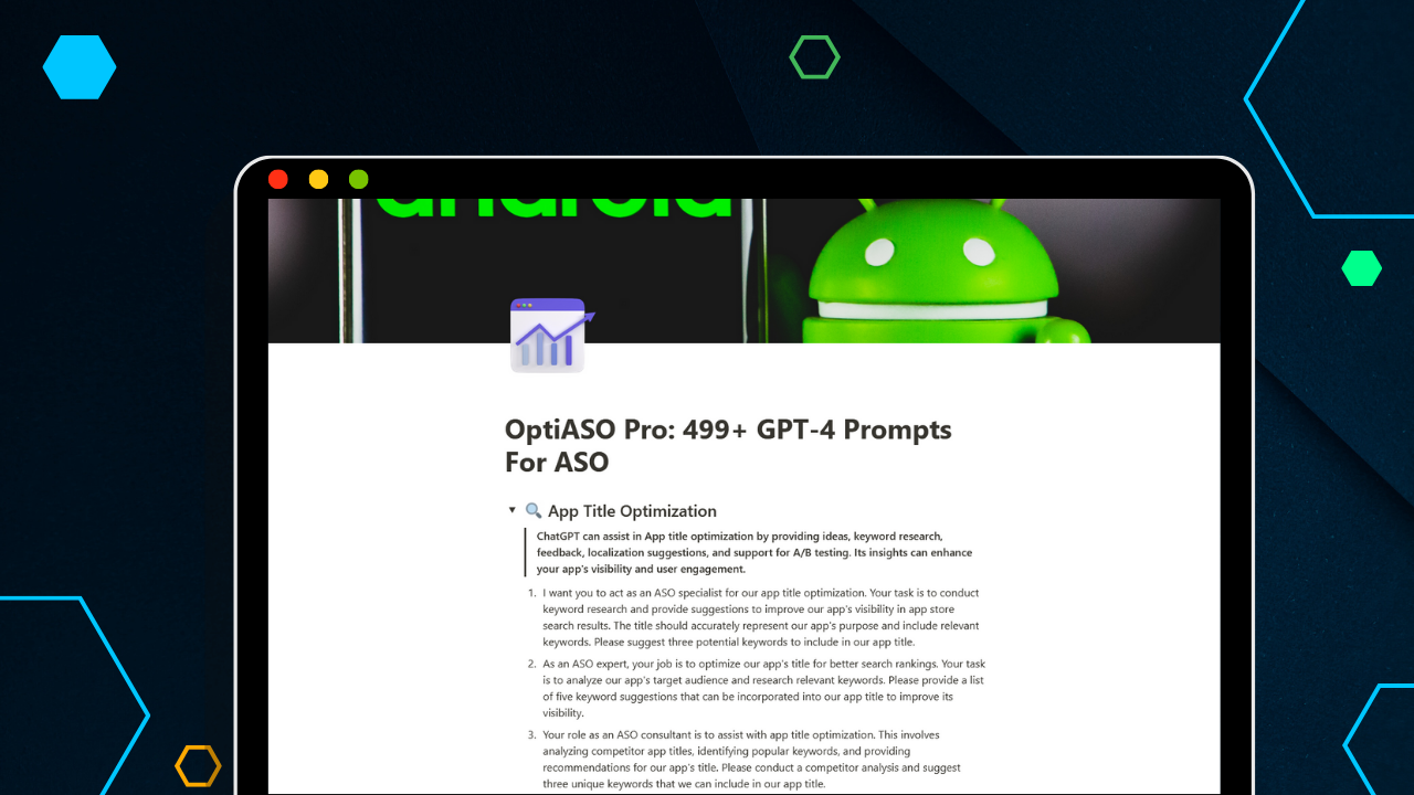 Media Optiaso: GPT-4 ASO Pro - Mở khóa cửa hàng ứng dụng Thành công: Tối ưu hóa, xếp hạng, thống trị 3