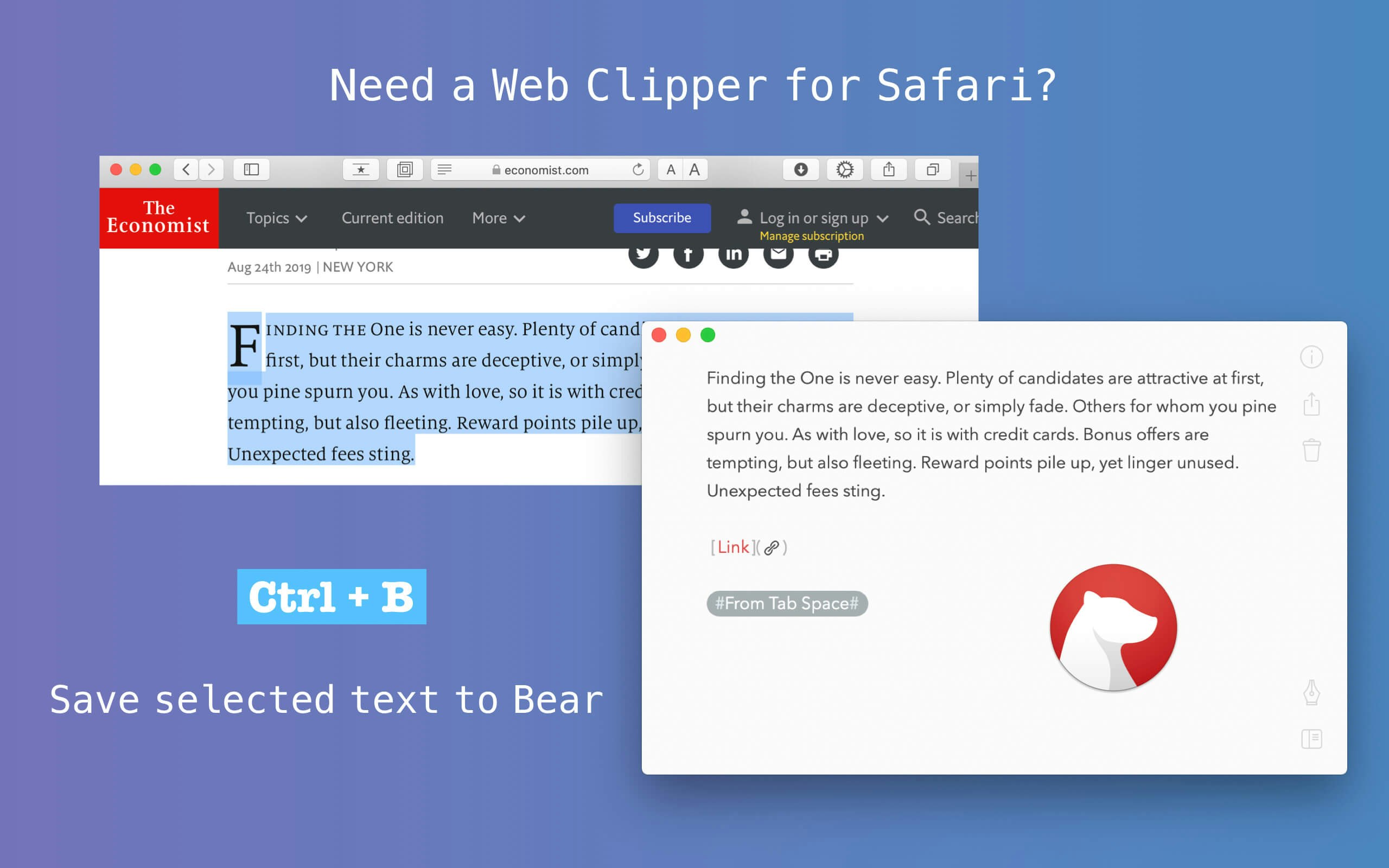 Tab Space gallery image