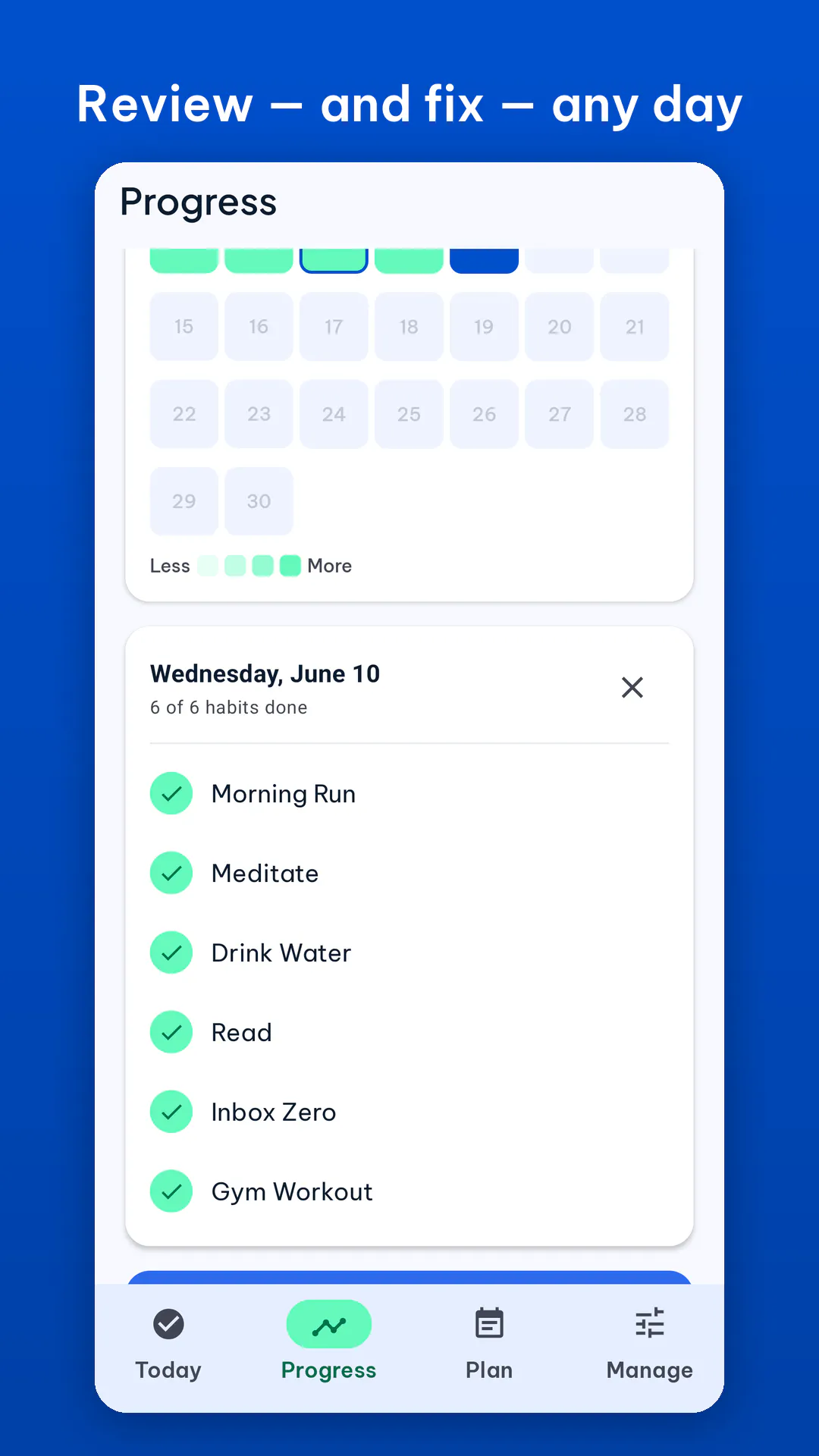 Habits Monitor screenshot