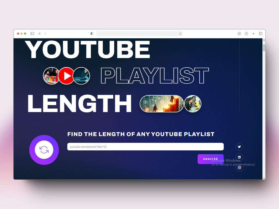 Калькулятор продолжительности плейлиста YouTube - 100% бесплатная проверка плейлиста на YouTube медиа 1