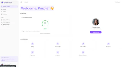 Purple Lotus gallery image