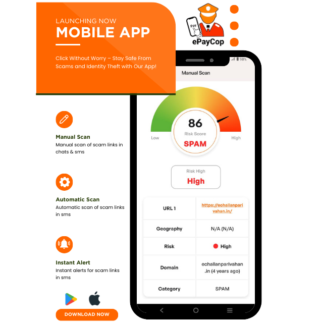 وسائط epaycop - يكتشف البريد العشوائي بالتفصيل على الفور مع الشفافية 8