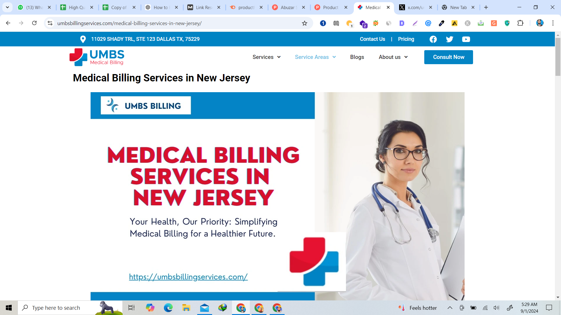 UMBS BILLING Services медиа 2