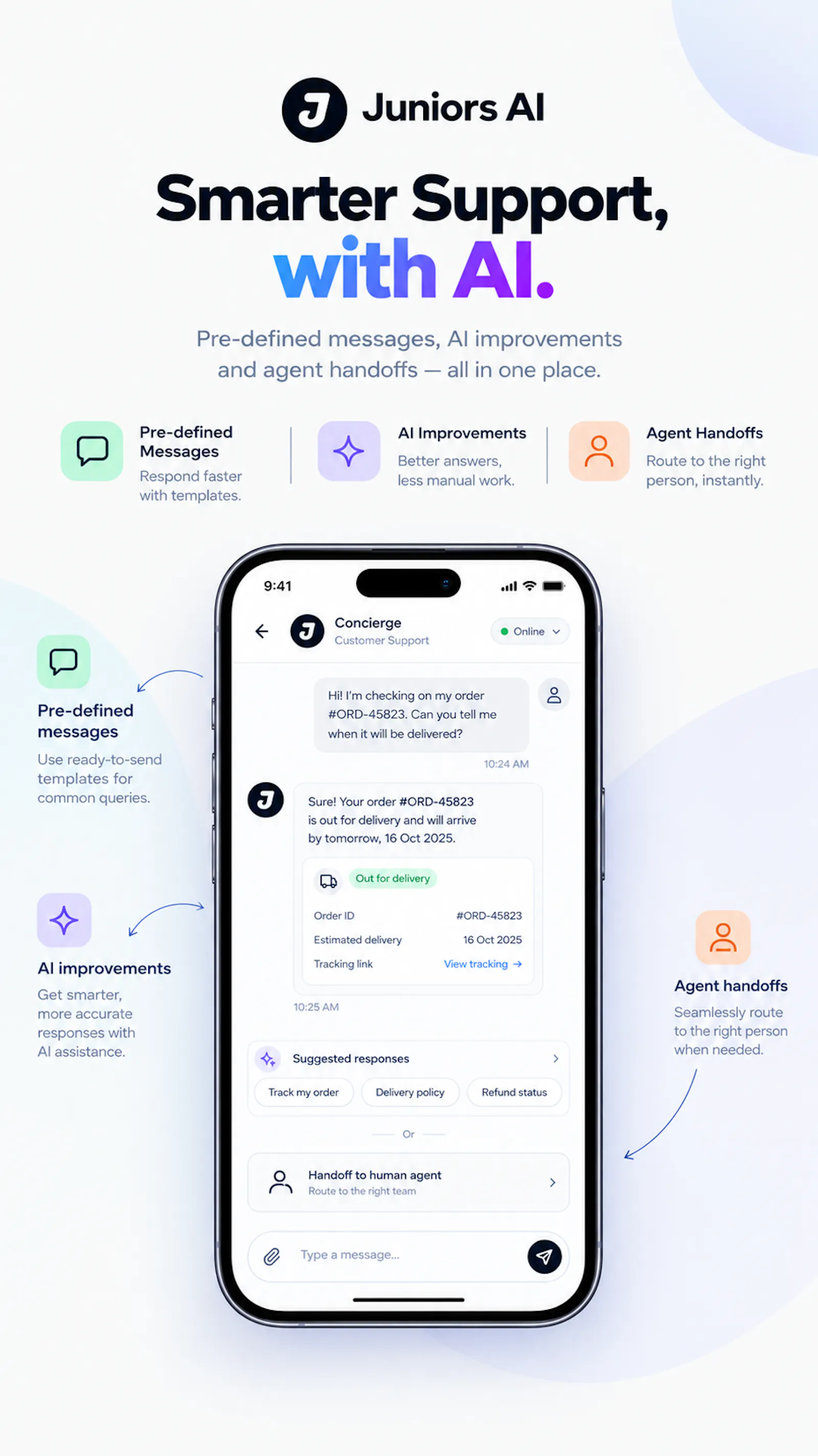 Concierge by Juniors AI screenshot 5