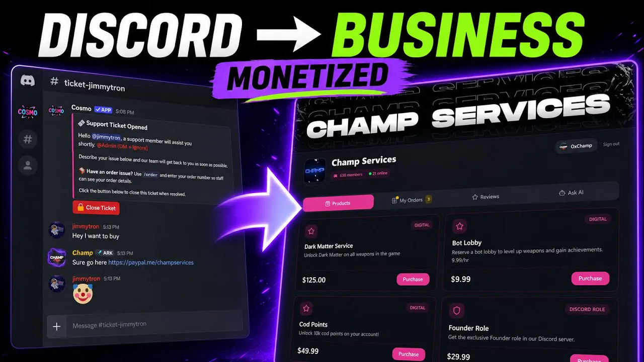 Cosmo — Ecom for Discord gallery image