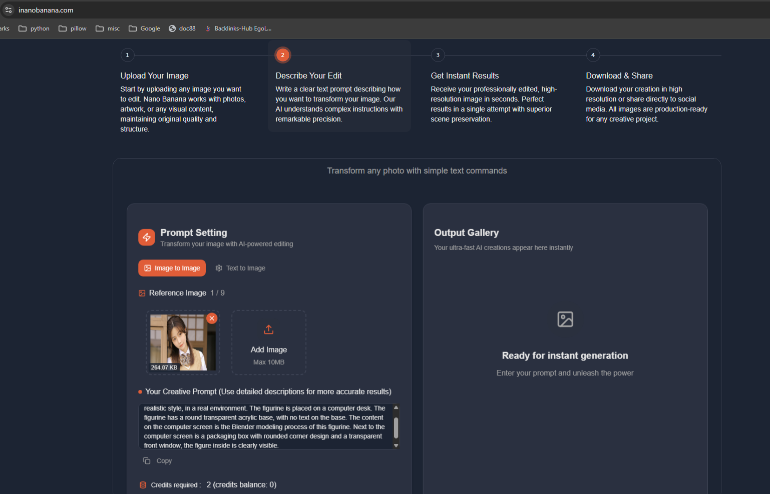 Nano Banana AI Image Generator & Editor gallery image