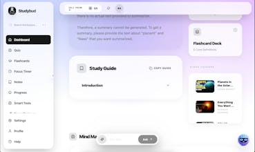 StudyBudAI gallery image