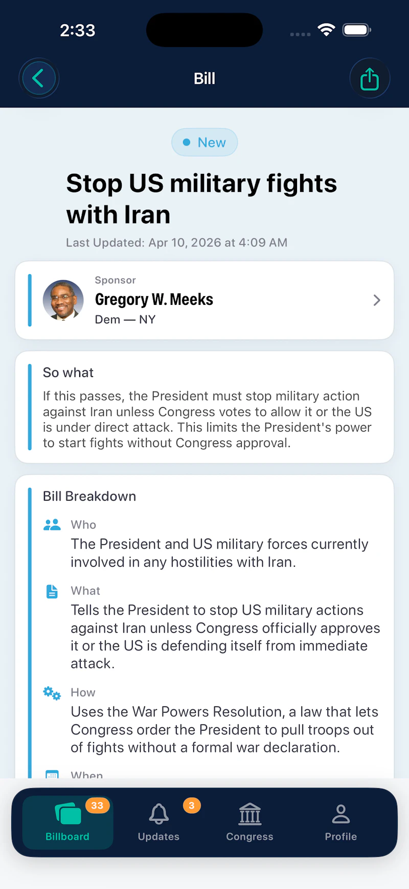 Billboard screenshot 3