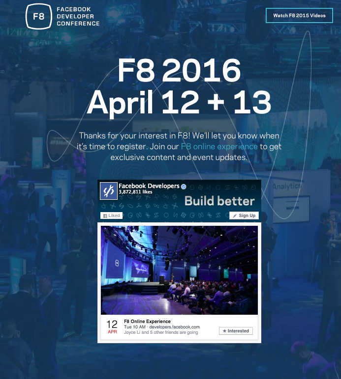 Facebook Page Plugin for Messages and Events