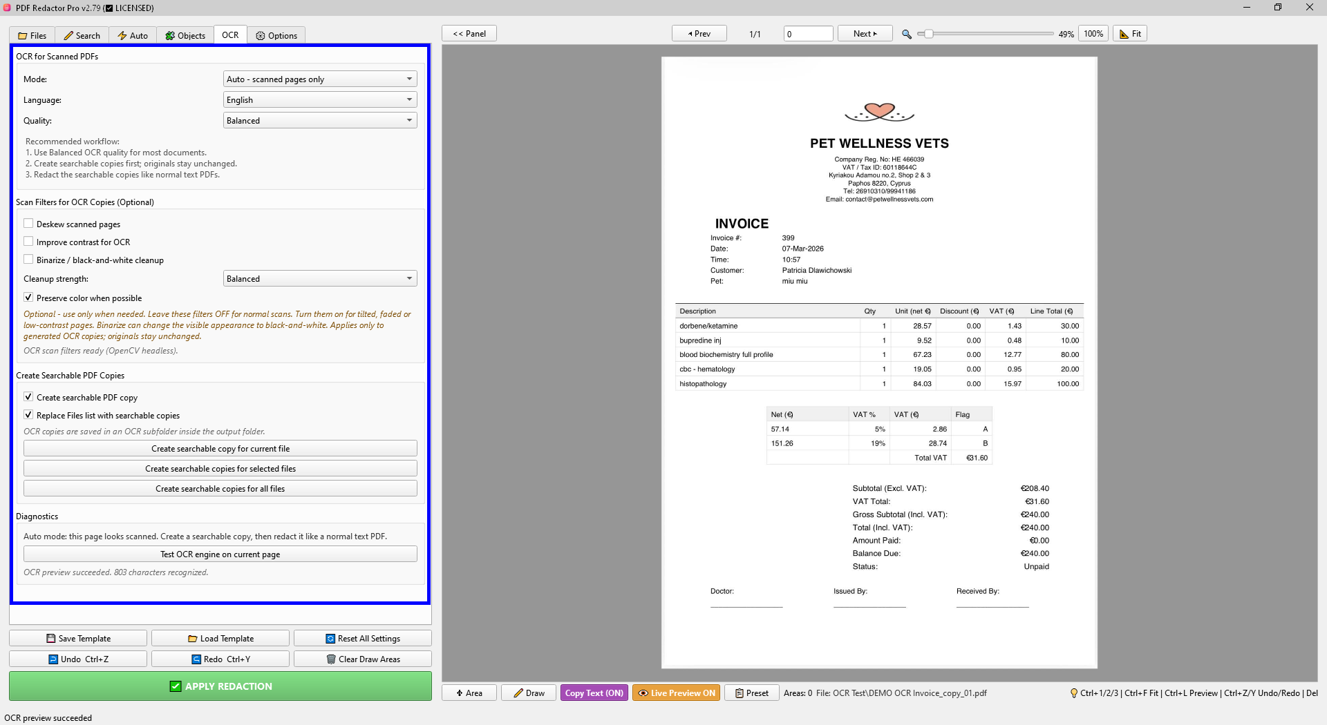 PDF Redactor Pro gallery image