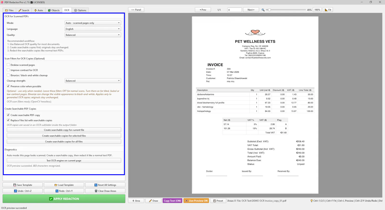 PDF Redactor Pro screenshot 14