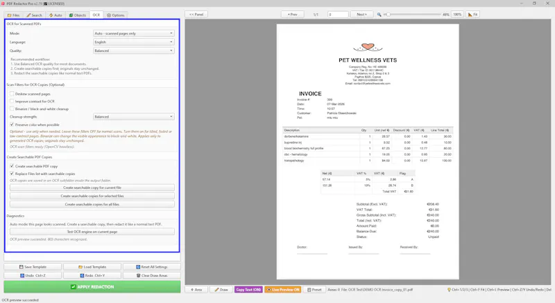 PDF Redactor Pro screenshot 14