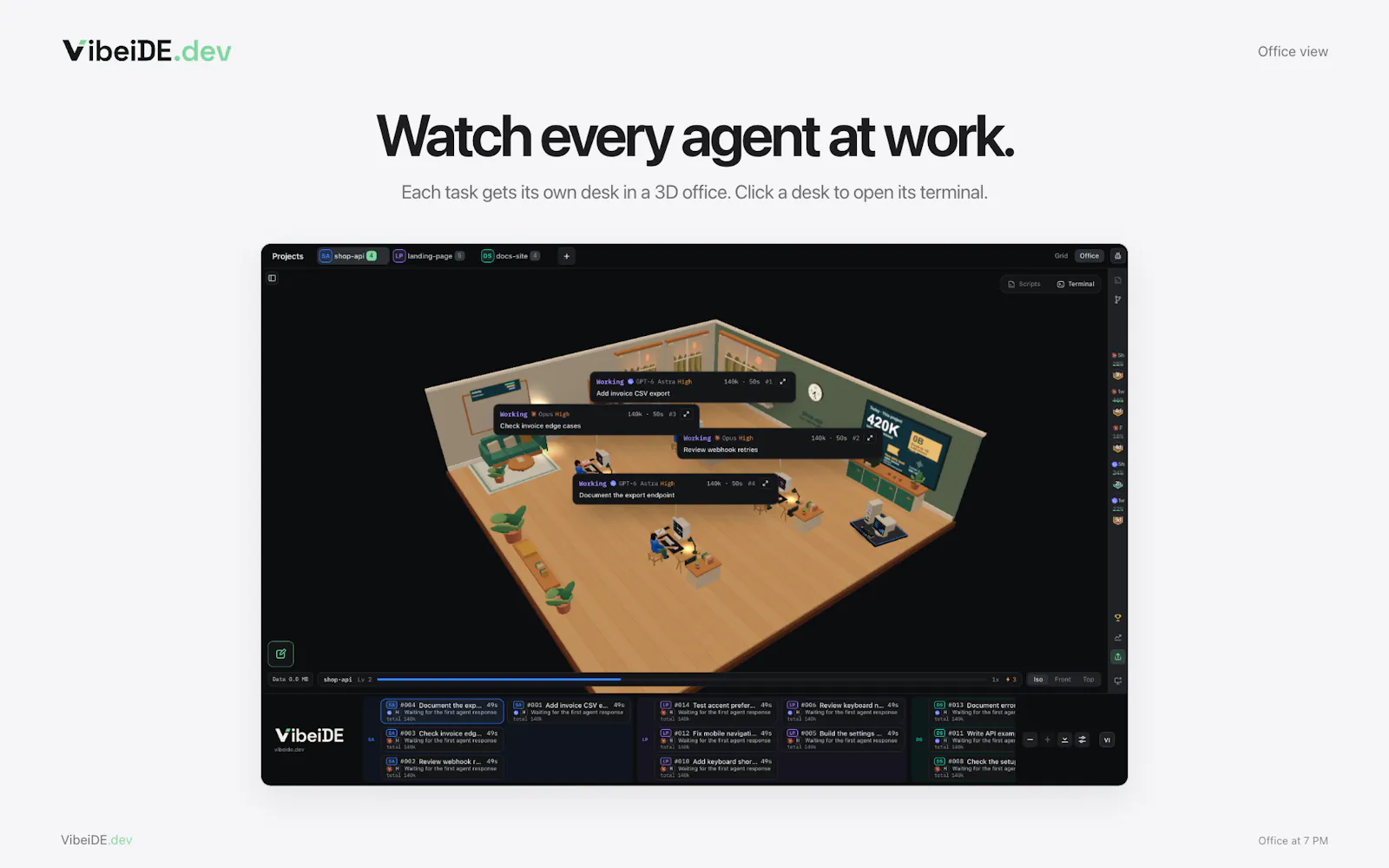 VibeiDE screenshot 2