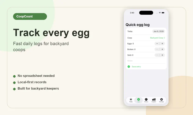 CoopCount screenshot 2