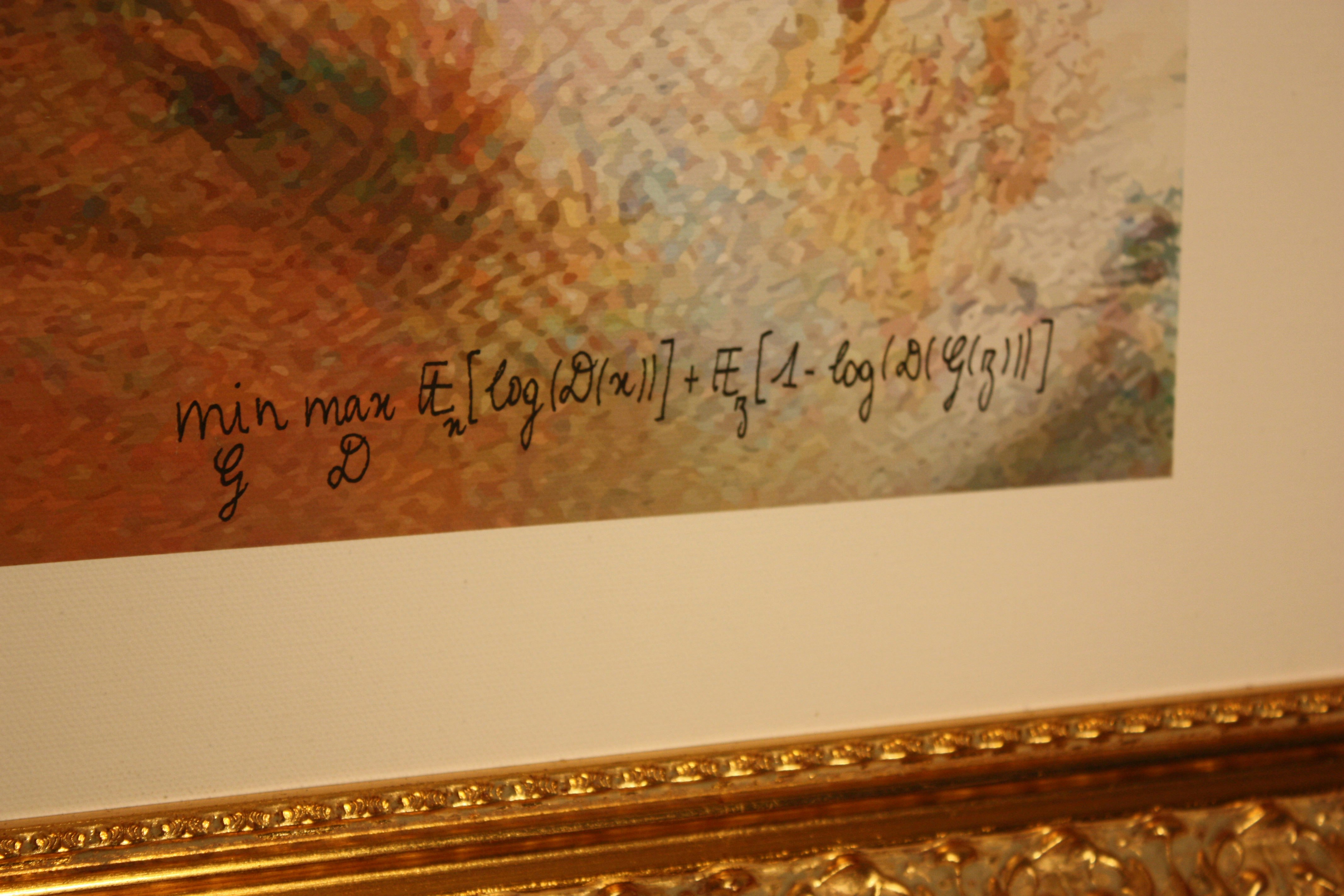 An Artwork created by an AI - Le Comte de Belamy gallery image