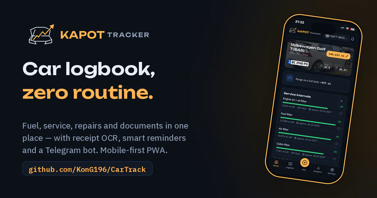 Kapot Tracker gallery image