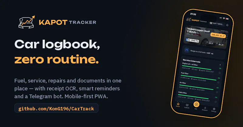 Kapot Tracker screenshot 1