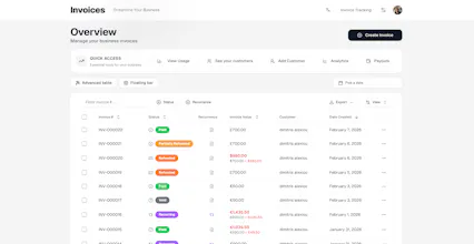Create & manage professional invoices gallery image