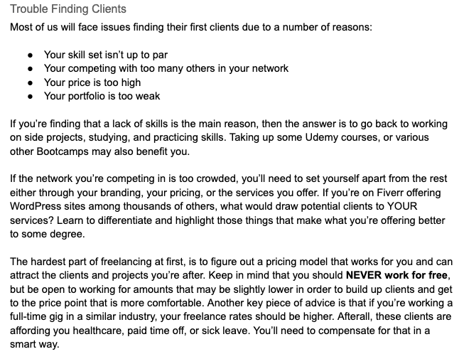 Freelancing Guide Book gallery image