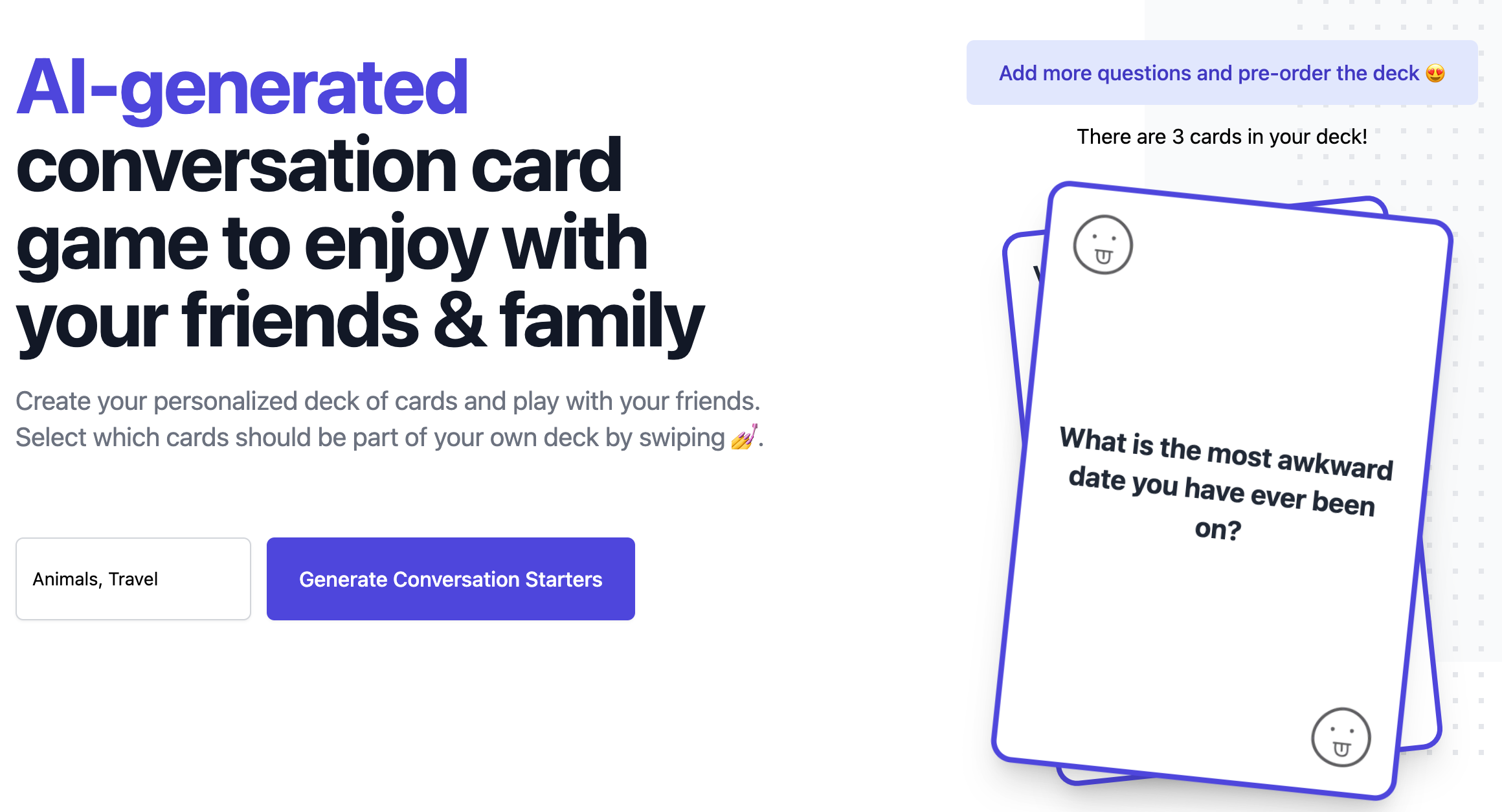 Langame card game - Product Information, Latest Updates, and Reviews 2023 |  Product Hunt