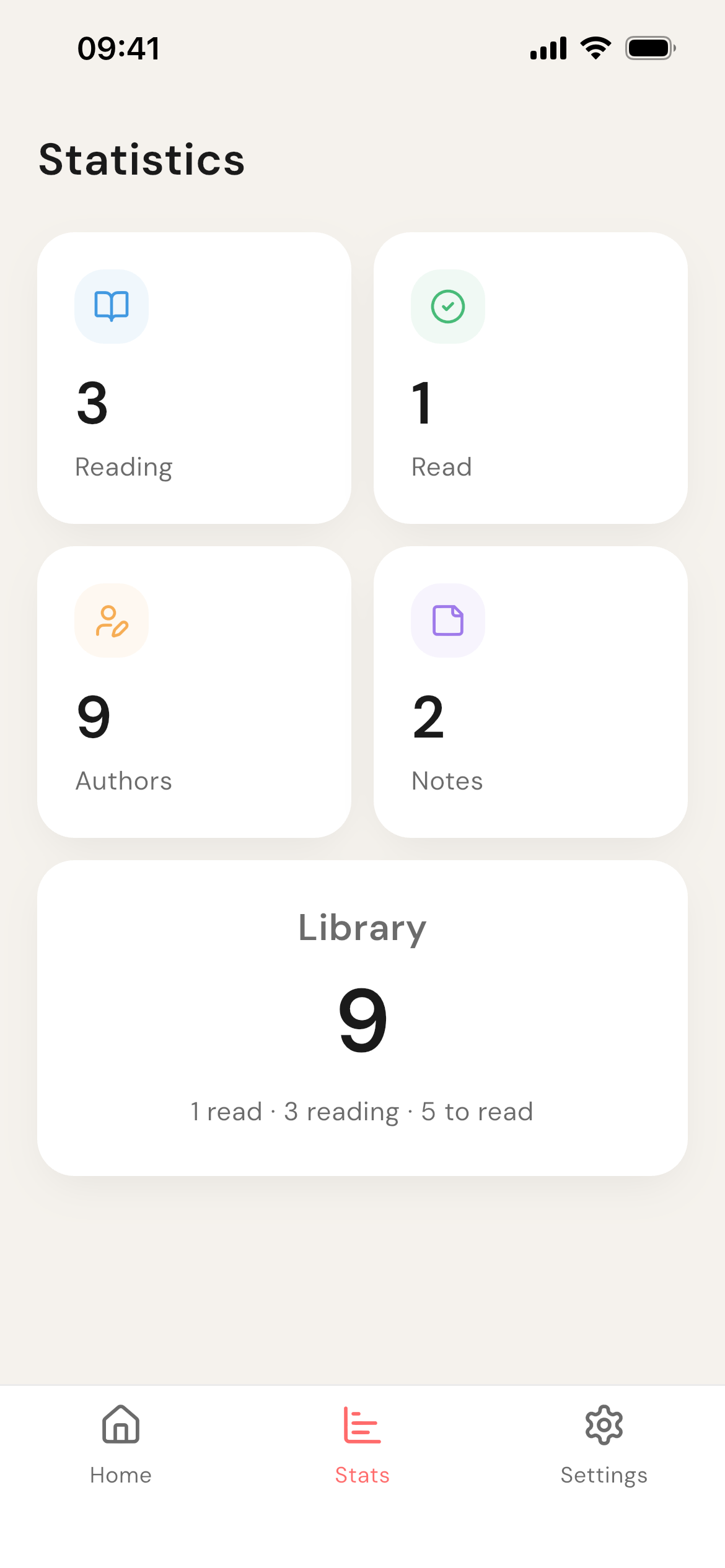 Reading Tracker: Bookaura gallery image