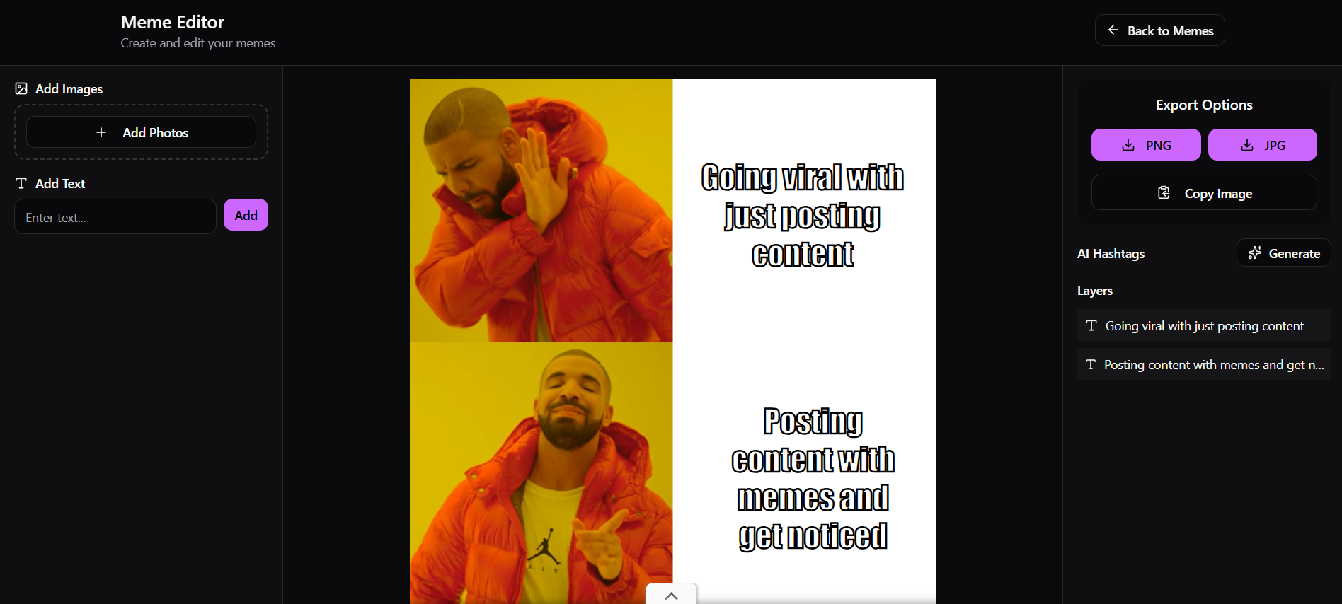 Média MEMEMASTER - Créer des mèmes viraux 3