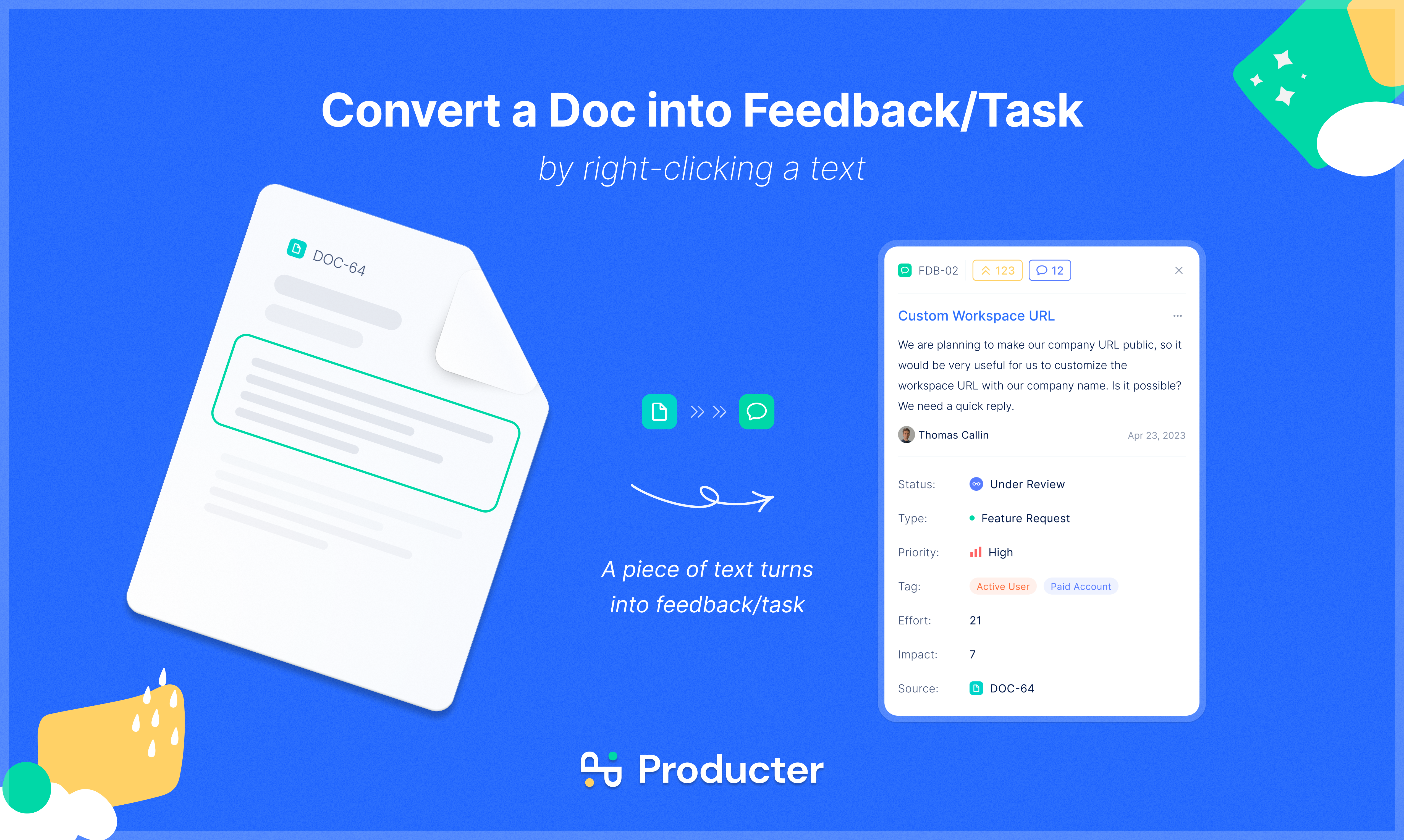 Producter - Product management tool for customer-centric SaaS startups media 3