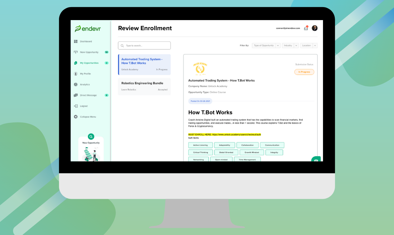 Endevr gallery image