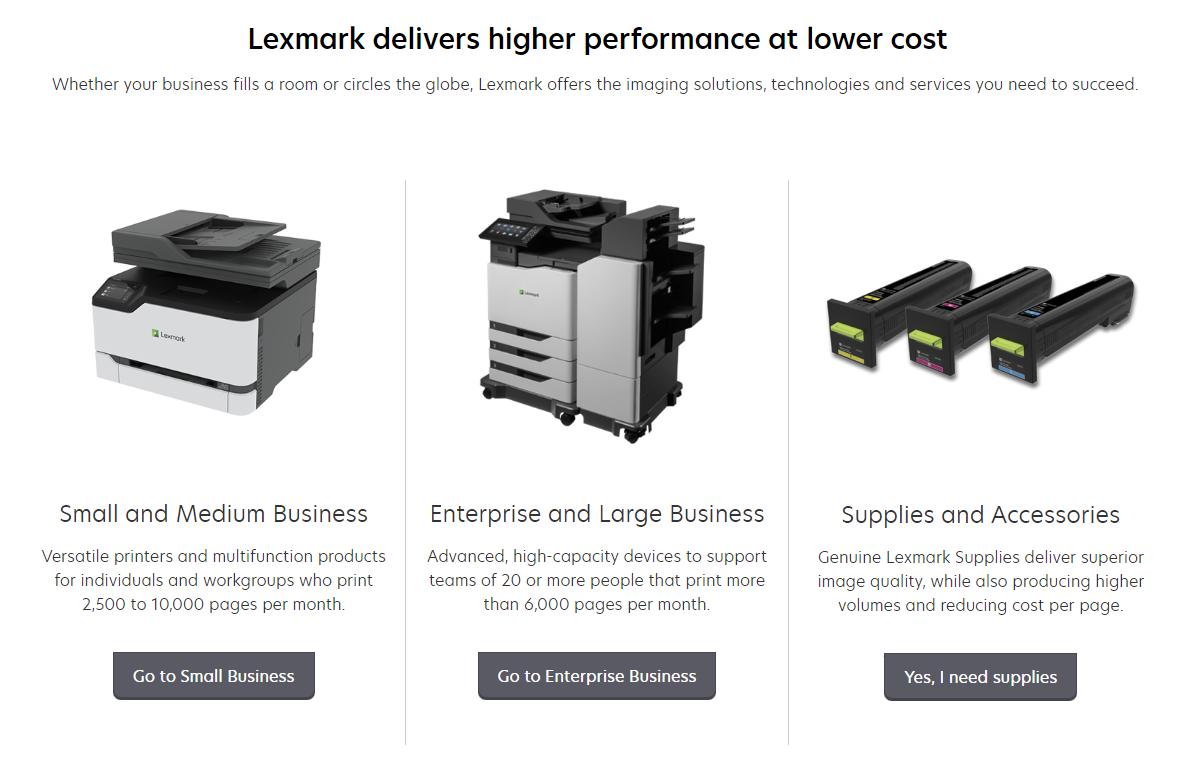 Lexmark United States
     
      gallery image