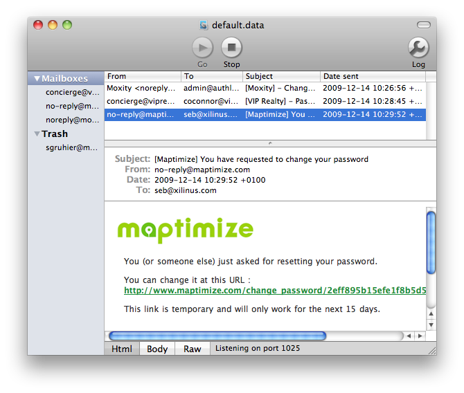 MockSMTP gallery image