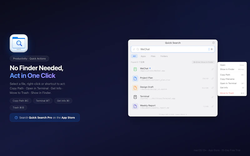 Apex-Quick Search Pro screenshot 5