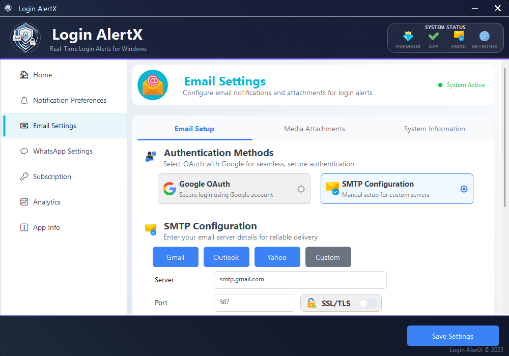 Login AlertX gallery image