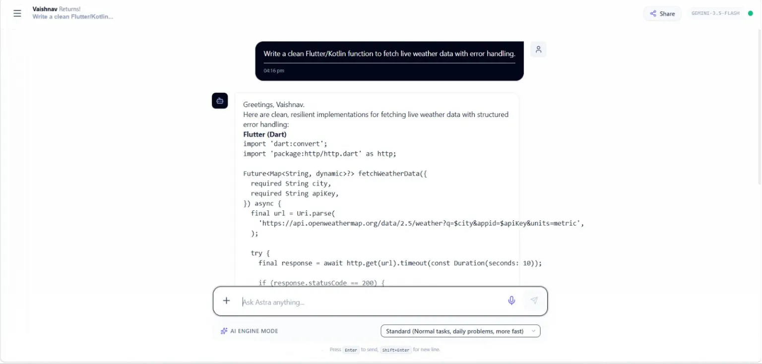 V Astra AI : Smart Assistant & Workspace gallery image