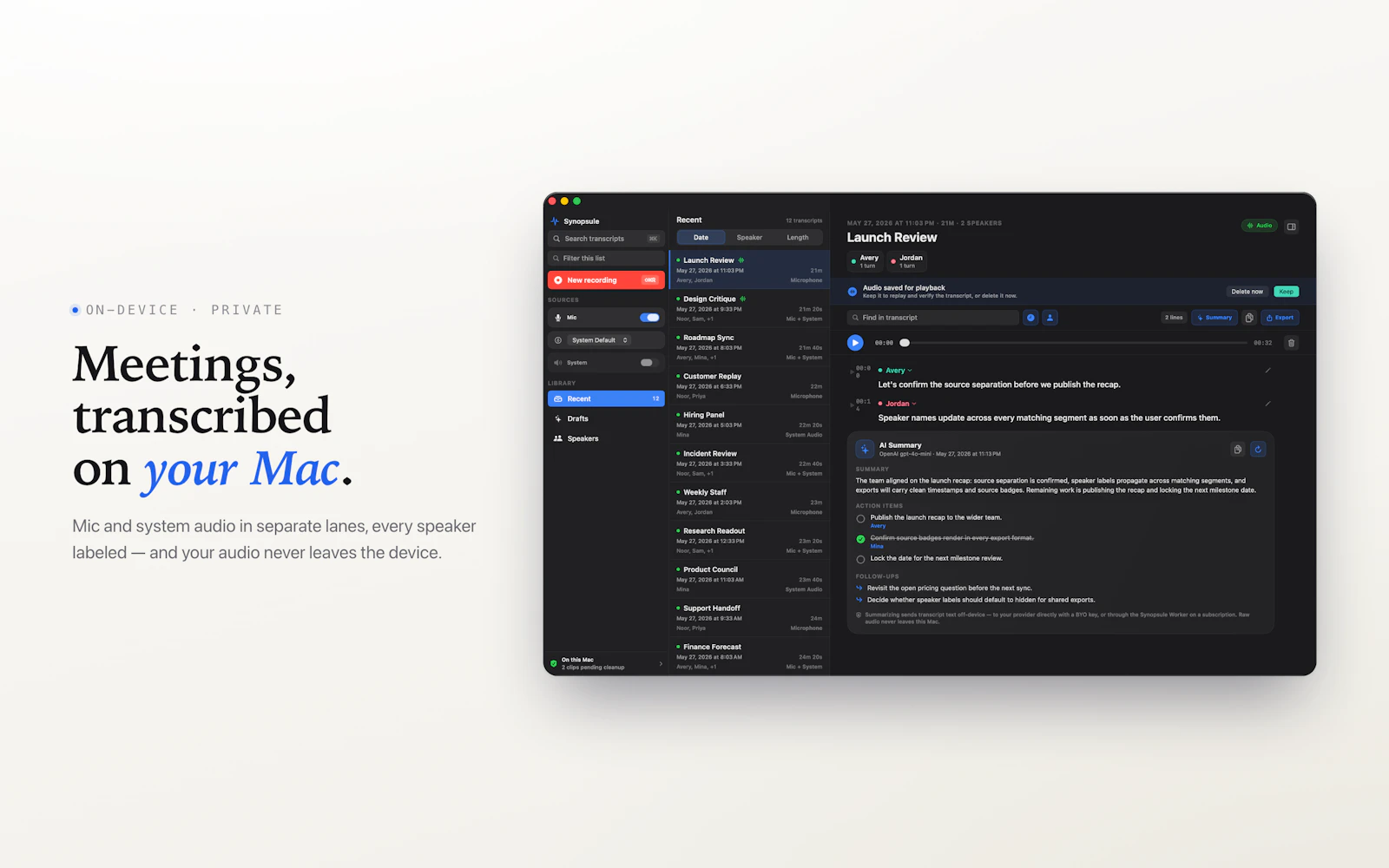 Synopsule screenshot 2