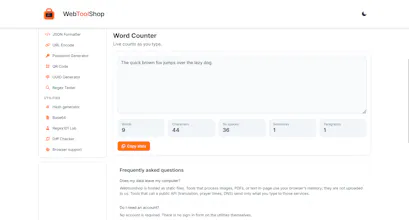 Webtoolshop gallery image