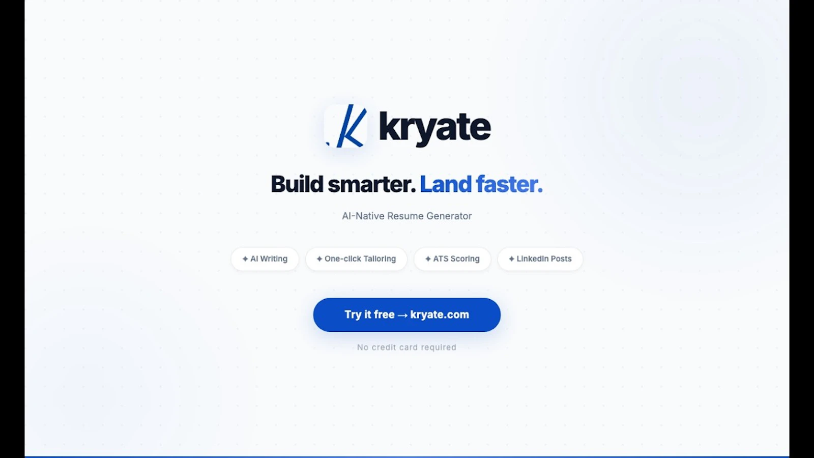 Kryate screenshot 1 (video preview)
