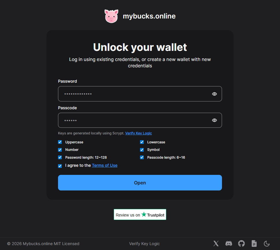 Mybucks.online - Screenshot 2 showing product features and functionality