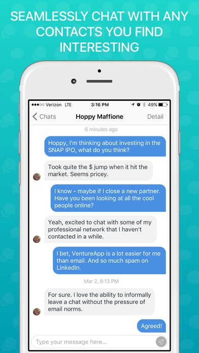 VentureApp for iOS gallery image