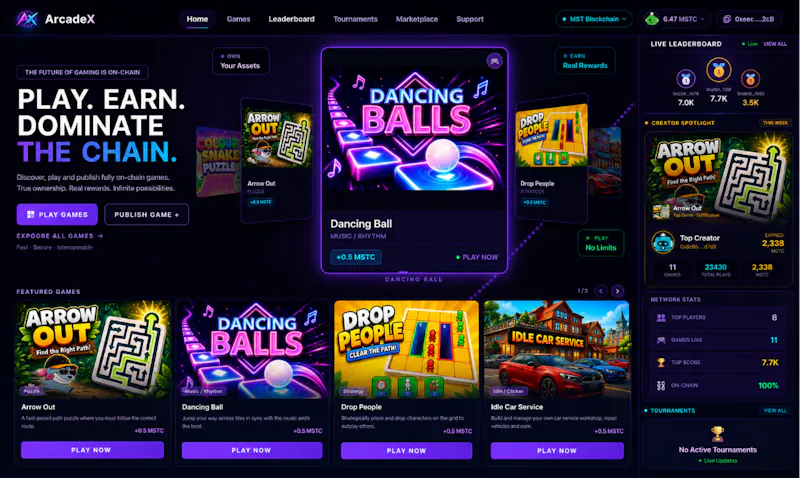 PlayArcadeX screenshot 2