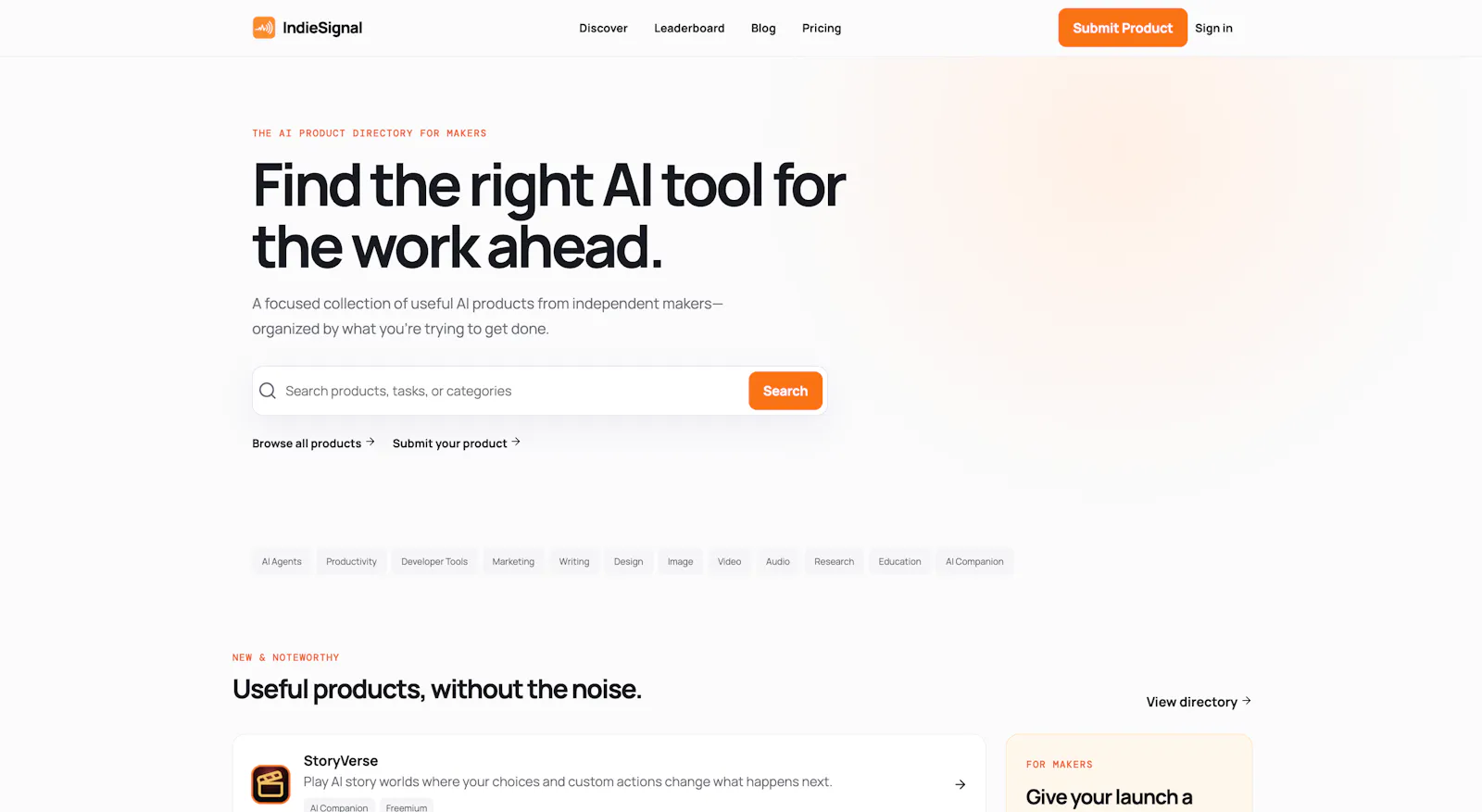 IndieSignal screenshot 1