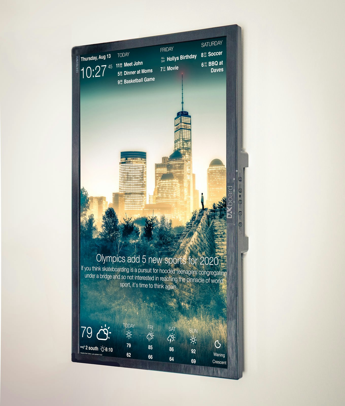 DAKboard Wall Display gallery image