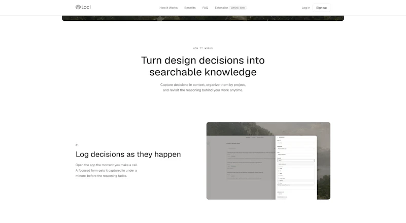 Loci  screenshot 2