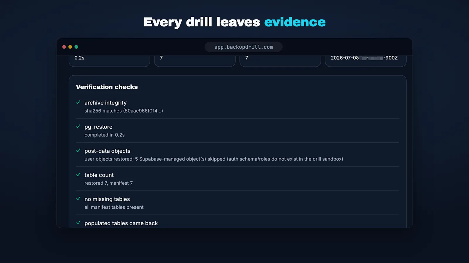 BackupDrill screenshot 5