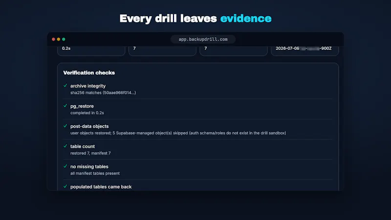 BackupDrill screenshot 5