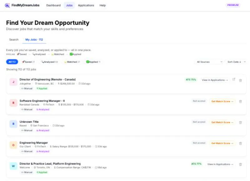 FindMyDreamJobs screenshot 3