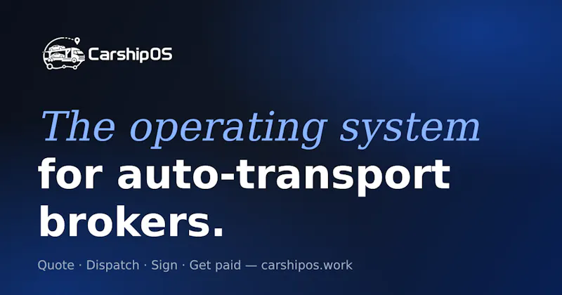 CarShipOS screenshot 1