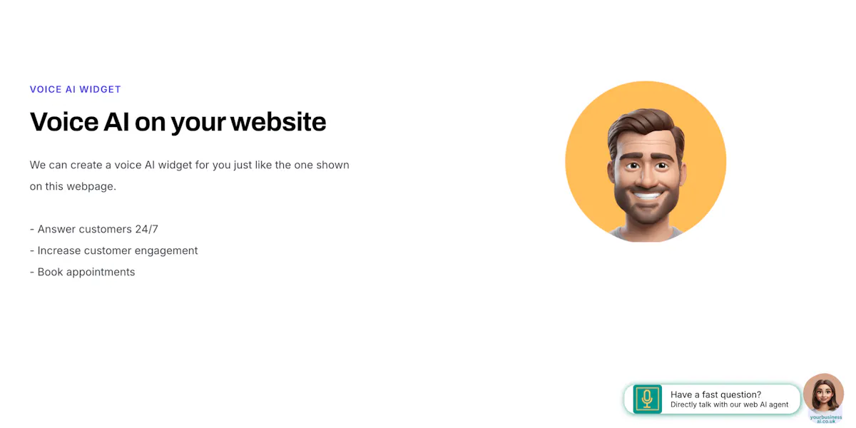 Voice AI Widget