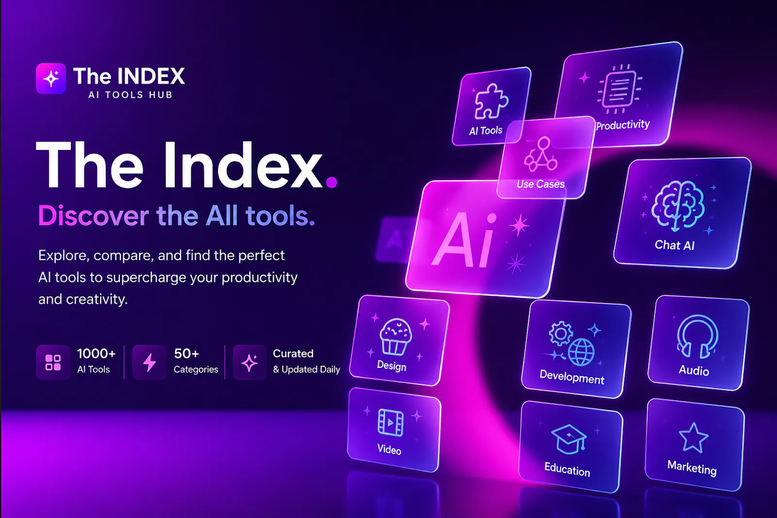 The INDEX | The Best AI Tools in 2026 screenshot 1